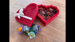 Building LEGO Valentine’s Day Box (40759)