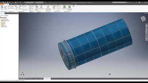 plastic container assembling part 1 and part 2 in inventor professional 2019