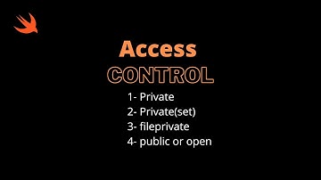 Access control in Swift | iOS 15.0
