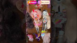 Reorganizing my doll shelf #dolls #everafterhigh #monsterhigh #monsterhighg1 #monsterhighg3 #bratz