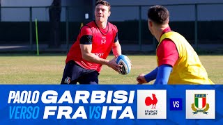 Guinness Mens Six Nations 2024, Fravita Paolo Garbisi Prima Della Partita