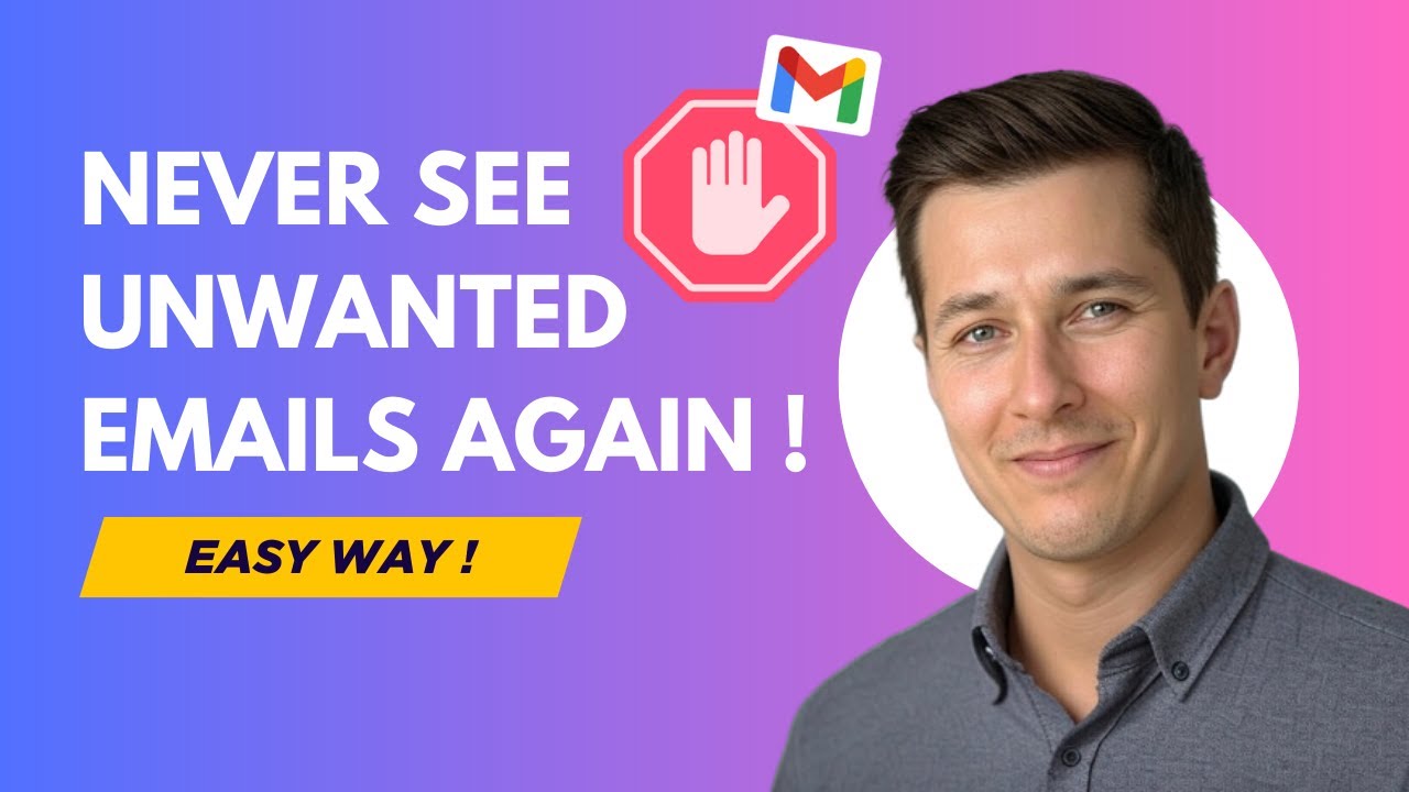 How to Block Emails in Gmail - Stop Unwanted Emails ! - YouTube
