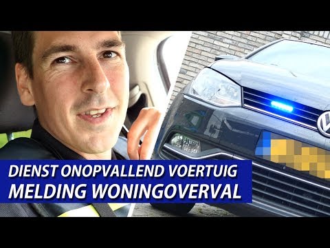 Politievlogger Jan-Willem | Dienst in een onopvallende politieauto in de omgeving Utrecht
