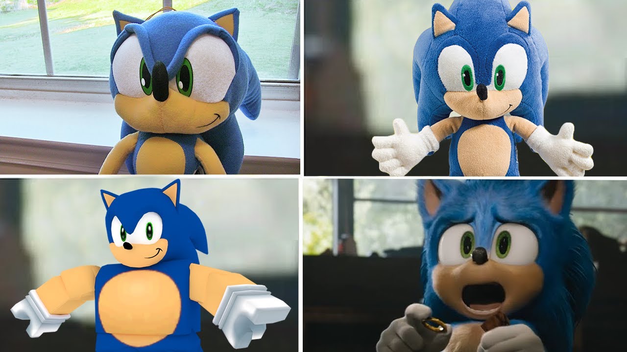 Sonic The Hedgehog Movie Uh Meow Choose Favorite All Designs Compilation In Plush Youtube - shrek plush roblox