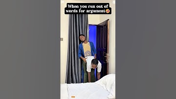 When you ran out of points to make in your argument🤣🤭🤪#funny #funnyprank #funnyvideo #couple