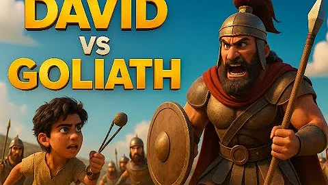 The Boy Who Defeated a Giant | David and Goliath Animated Bible Story