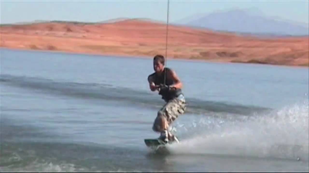 Wakeboarding Lake Powell - Burke Alder - YouTube
