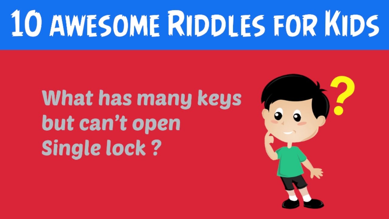 10 Awesome Riddles For Kids With Answers To Test Your