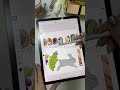 絵本みたいな世界観の秋ネイル🍇