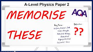 Memorise EVERY Physics Definition Before Paper 2