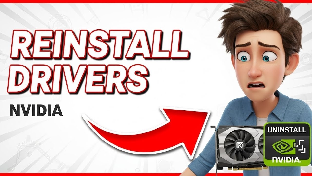 How To Uninstall & Reinstall NVIDIA Drivers - Step By Step - YouTube