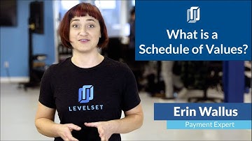 What is a Schedule of Values?