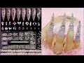 ✨✨Spring French Pastel Bling Tip Stiletto Polygel Nails I Saviland Rhinestone Kit Review✨✨