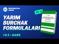 Yarim burchak formulalari   103-dars  /  M.Usmonov