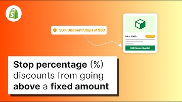 Protect Margins: Add Max Limits to Percentage Discounts in Shopify