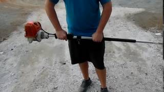 Stihl HL 100 K gas hedge trimmer #5