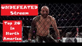 UNDEFEATED All Stream to Reach Top 20 in North America | UFC 5 Ranked Championships | April 27, 2024