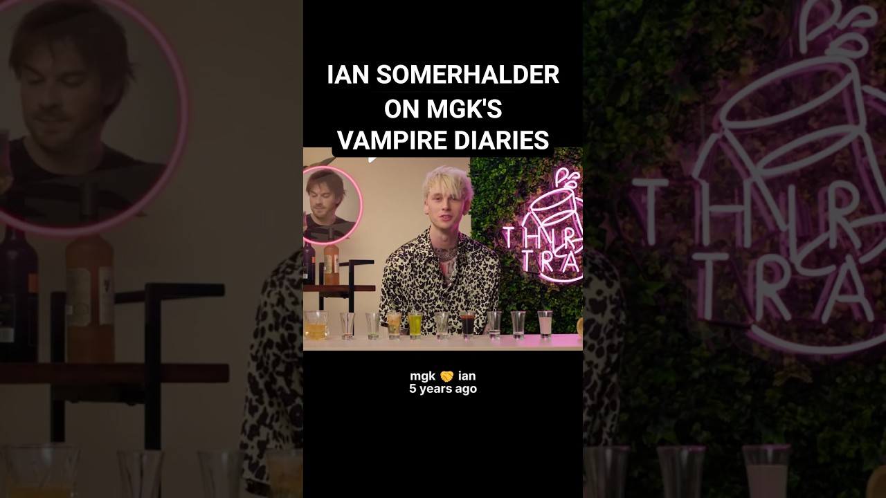 Йен Сомерхолдер прокомментировал «Дневники вампира» MGK: «Ни одного упоминания обо мне?» Где же Э...