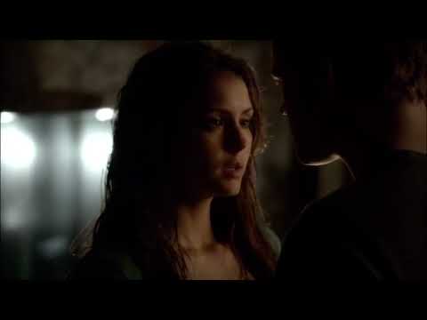 Katherine Takes A Shower, Stefan And Katherine Kiss - The Vampire Diaries 5x14 Scene