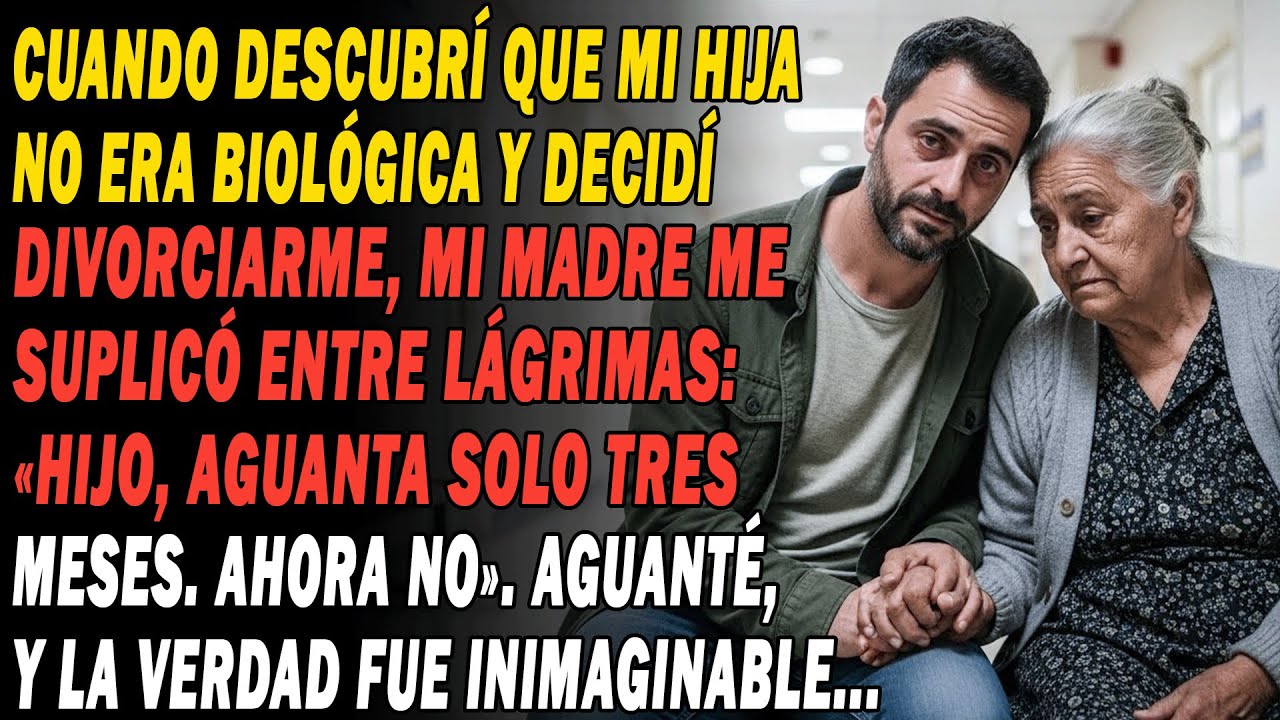 Al Saber Que Mi Hija No Era Mía💔🧬Y Querer Divorciarme, Mi Madre Rogó🙏«Hijo, Ahora No». Aguanté, Y...