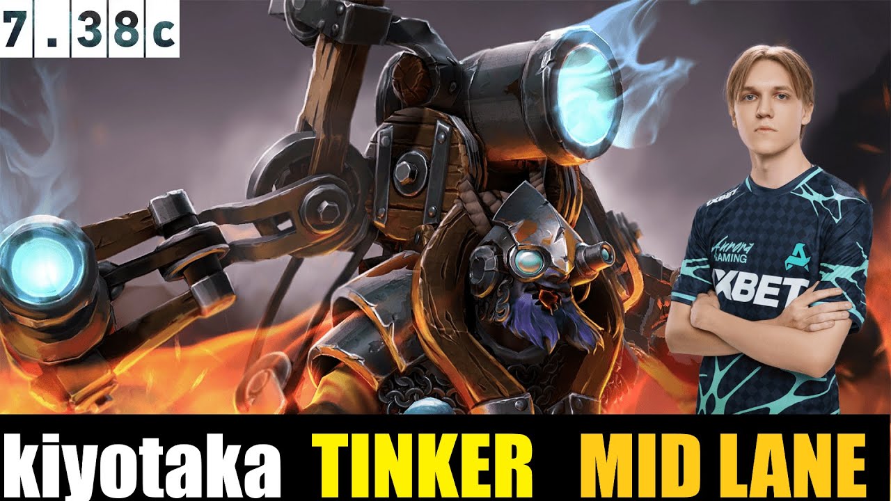🤯KIYOTAKA[TINKER] MID 7.38C - DOTA 2 HIGHEST MMR MATCH