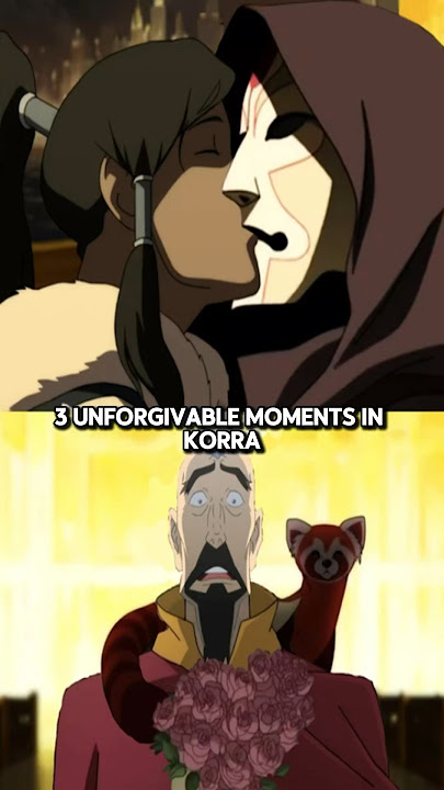 3 unforgivable korra moments #avatar #avatarthelastairbender