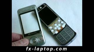 Disassembly Sony Ericsson W760i - Battery Glass Screen Replacement