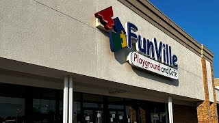 pinoy Rn travel at funville playground and cafe for kids in Virginia beach,Virginia