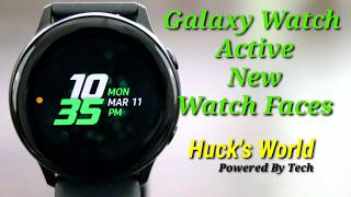 Galaxy Watch Active New Watch Faces Analog And Digital 2019 screenshot 4