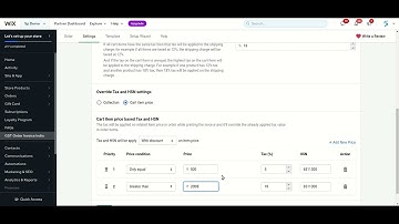 Effortless Tax Settings with Cart Item Price Based Tax: GST Order Invoice Wix Plugin