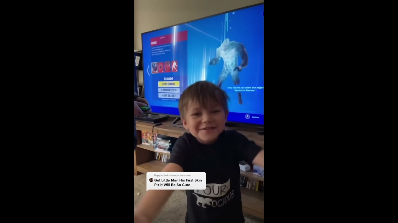 Danny Gets Little Man A Fortnite Skin