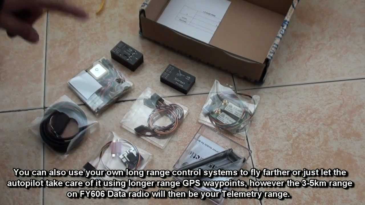 Unboxing FY31AP Hornet OSD and FY606 Data Radio