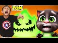  frightened friends   talking tom shorts in real life with pj masks and more nate stories