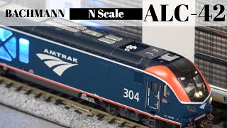 Bachmann N Scale Amtrak ALC-42 w/ TCS WOWSound DCC, LEDs & More! @jlwii2000