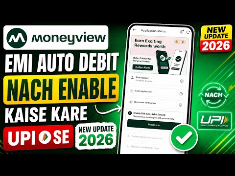 Money View Emi Auto Debit Nach Enable Kaise Kare Upi se | money view e mandate upi se kare 2026