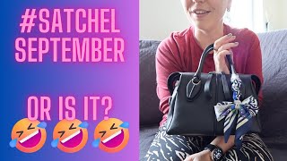 SATCHEL SEPTEMBER - what am I even doing with this? 🙈😂 #satchelseptember