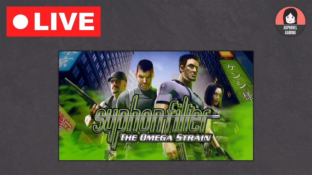 Retro Game Stream: Syphon Filter The Omega Strain - PS2 [#1] - YouTube