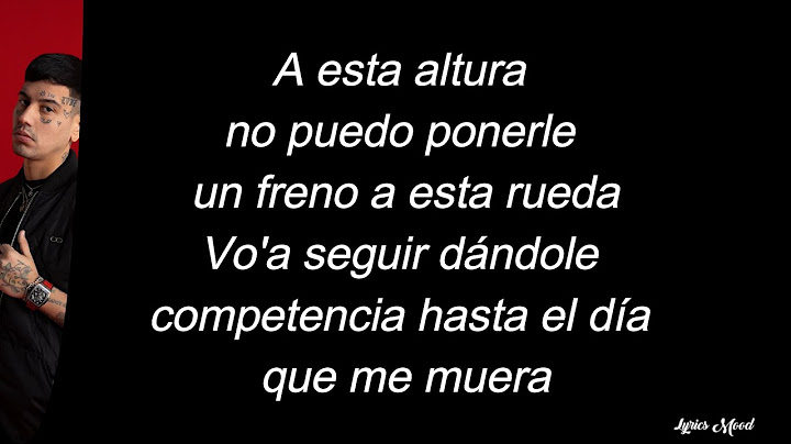 Duki - NO ME ALCANZA LETRA