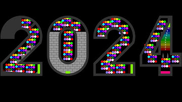 2024 - The Amazing 16 Legs Eliminations Marble Race ASRM in Algodoo