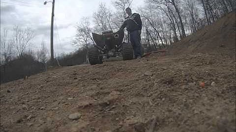 Hmf vs Stock exhaust sound comparison Trx450r