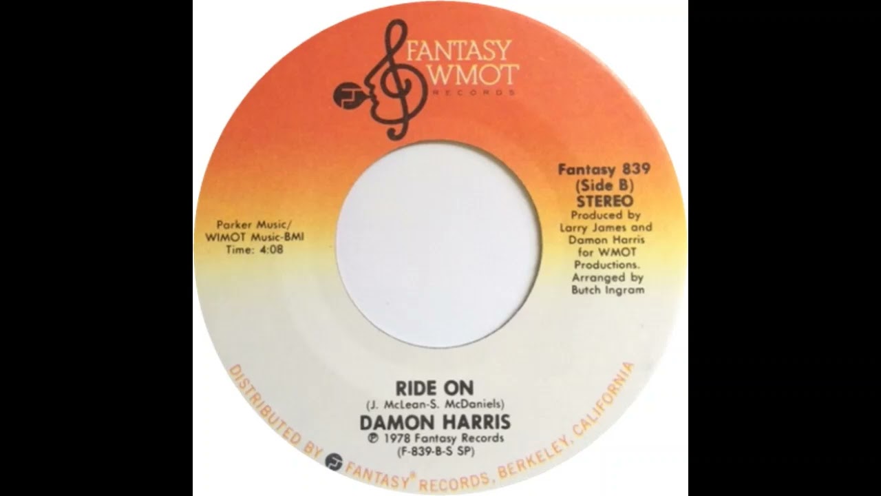 Damon Harris - Ride On (1978)