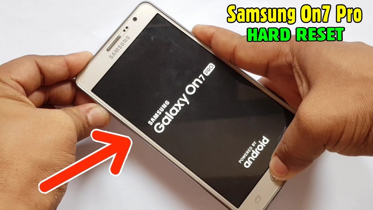 Samsung On7 Pro (SM G600) Hard Reset/ Pattern Unlock Easy Trick With Keys