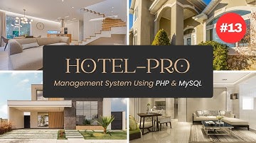 HotelPro Part 14: Room Order Screen | HTML, PHP, Bootstrap CSS, jQuery, MySQL