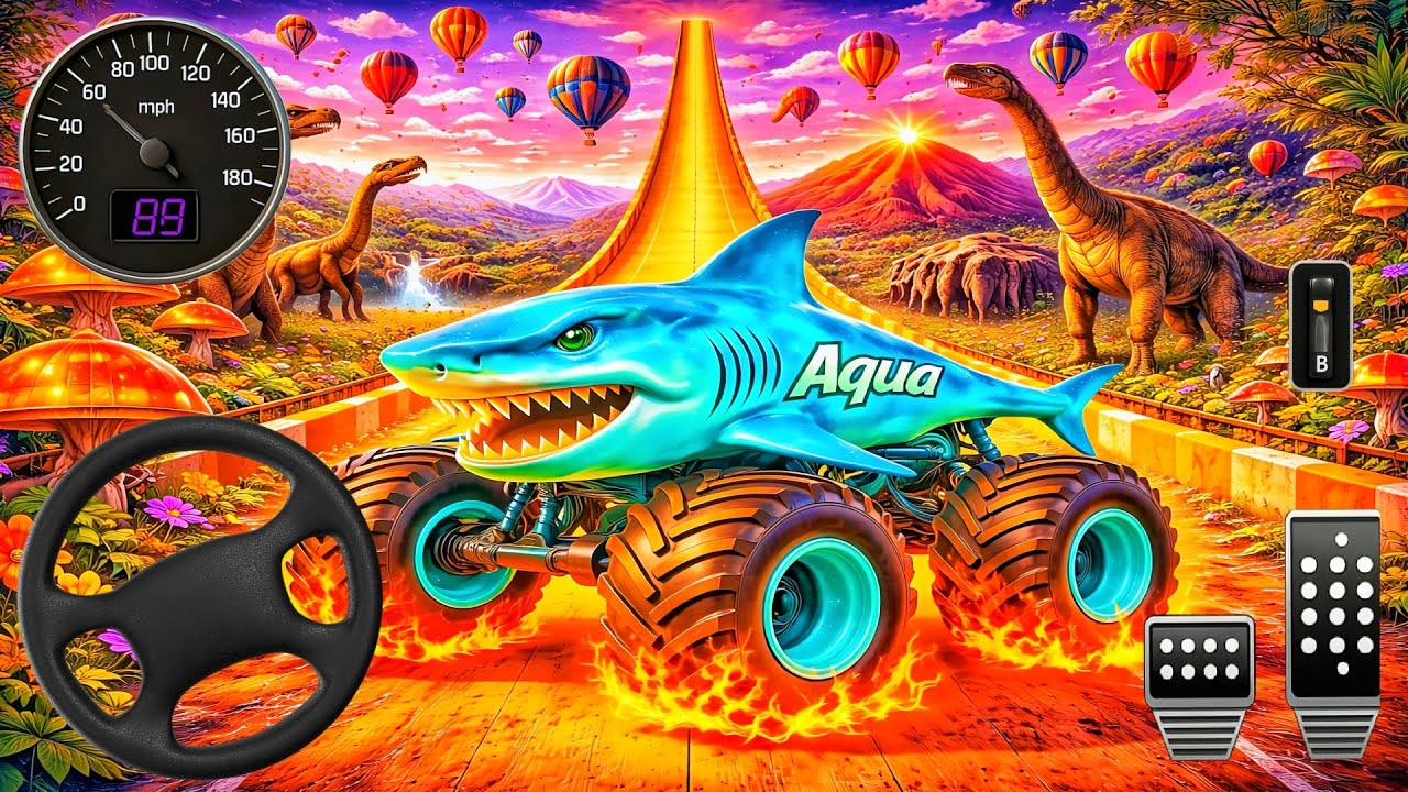 Monster 4×4 Car Stunt Simulator – Impossible Mega Ramp Race 3D – Android Gameplay 2026