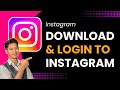 How to Download &amp; Login to Instagram !