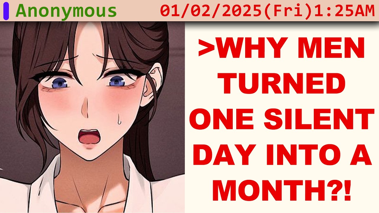 Feminist HR Enforces 'Male Silence Day' – PANICS When the Office Falls Silent for Month