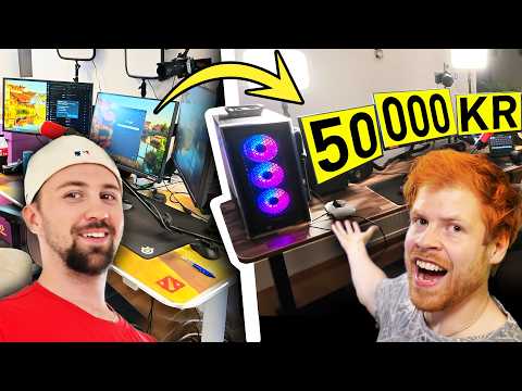 Uppgraderar SETUP för 50 000 kr hos Kändaste Svenska streamern!