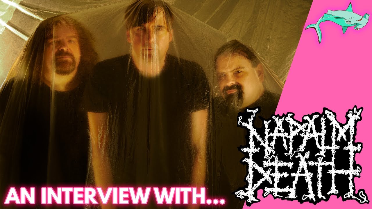 Napalm Death Talk New Album, Avant-garde Recording Sessions & Sharks | Napalm Death Interview