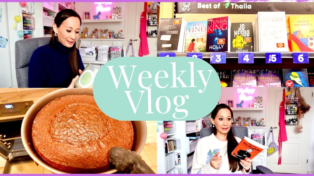 ☀️💞 Weekly VLOG I ACTION Haul 🛍️ I Mega leckerer Schokokuchen 🍫  & schnelle Pasta 👩🏻‍🍳🍝  I Bücher 🧸📚