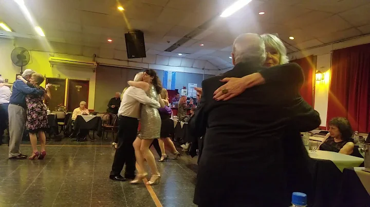 Carlos Lombisano dances with Diana Vincent Scianna...